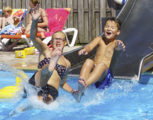 Camping zwembad Overijssel